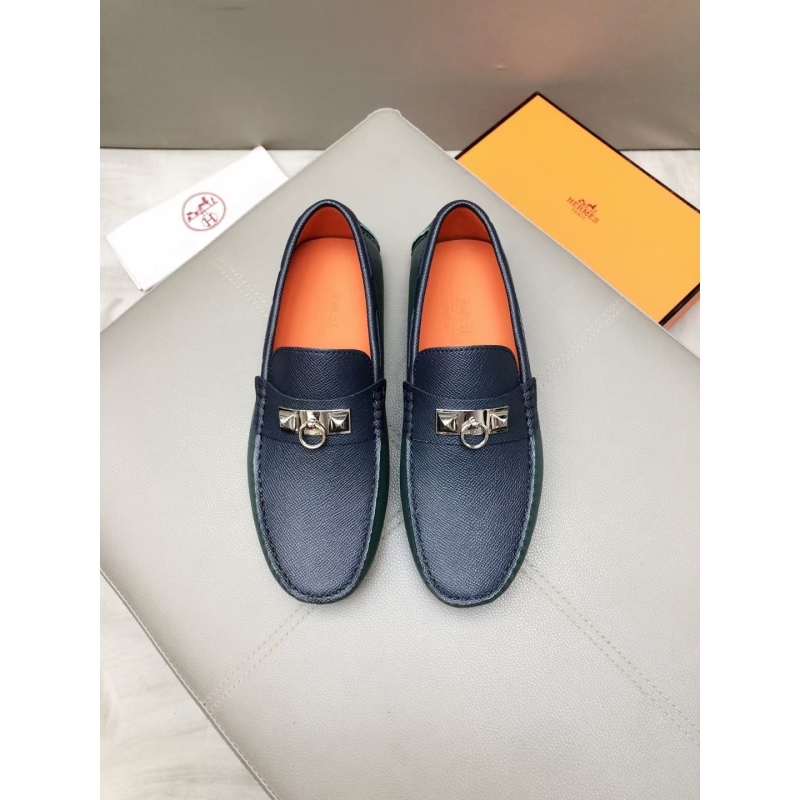H**mes leather shoes